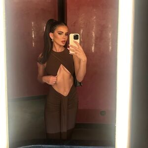 Ego Official Brown Dress